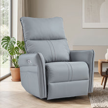 Load image into Gallery viewer, 270° Power Swivel Rocker Glider Recliner Chair With USB Ports
