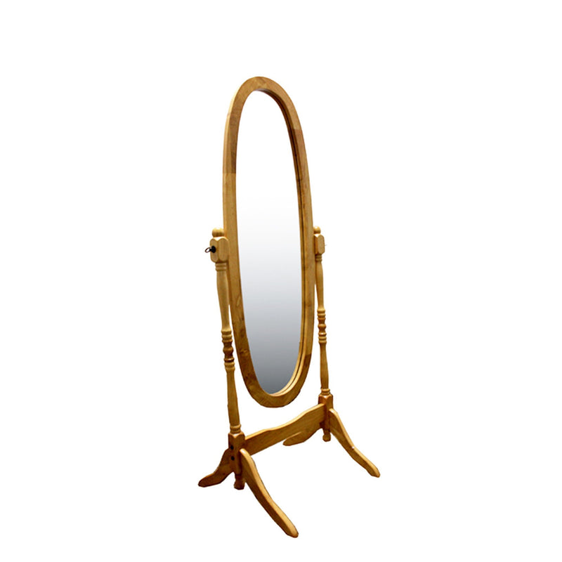 59" Oval Framed - Natural
