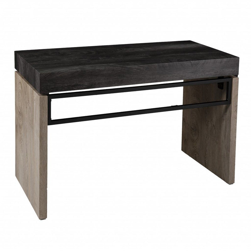 Writing Desk - Black / Brown