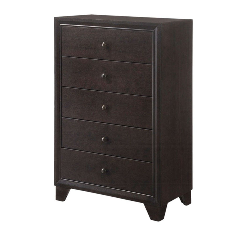 Solid Wood Dresser - Espresso