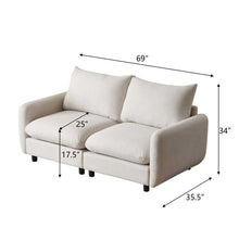 Load image into Gallery viewer, Modular Free Combination Sectional Sofa Couch
