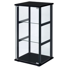 Load image into Gallery viewer, Callie - 3 Shelf Curio Cabinet - Black
