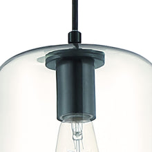 Load image into Gallery viewer, Candle Style Metal Dimmable Chandelier With Shades - Black
