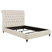 Load image into Gallery viewer, Clemence - Tufted Upholstered Bed With Rolled Back Design
