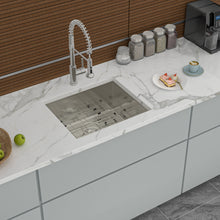 Load image into Gallery viewer, Modern Undermount Stainless Steel Kitchen Sink 16 Gauge, Deep Single Bowl
