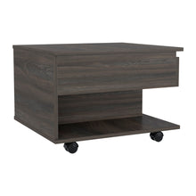 Load image into Gallery viewer, Rwo Piece Living Room Set Wood Wheel Furniture - Espresso / Black
