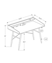 Load image into Gallery viewer, Computer Desk For Home Office, Laptop, Storage Shelves, Contemporary Versatile Placement - Natural
