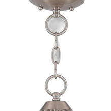 Load image into Gallery viewer, 16" Three-Light Dimmable Chandelier With Shades - Nickel
