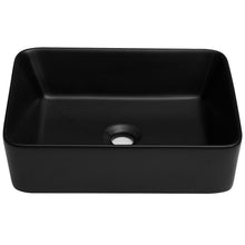 Load image into Gallery viewer, Modern European Design Ceramic Rectangular Vessel Bathroom Sink
