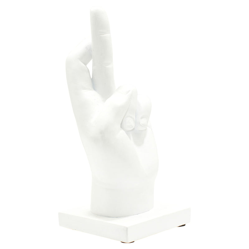 Hand Tabletop Sculpture (568382) - White