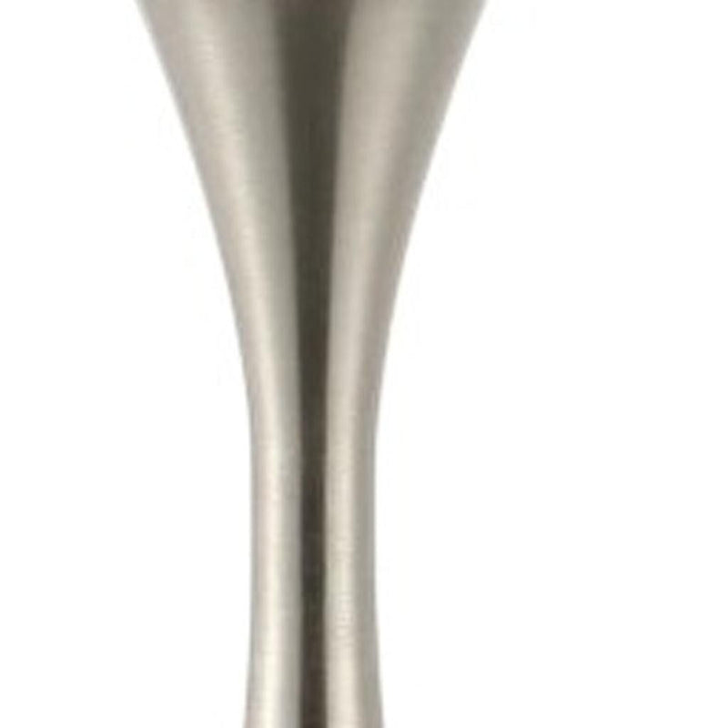 23" Novelty Table Lamps With Empire Shades (Set of 2) - Nickel