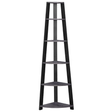 Load image into Gallery viewer, Five Tier Corner Bookcase - Gray

