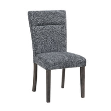 Load image into Gallery viewer, Upholstered Fabric Dining Side Chairs (Set of 2) - Gray / Brown
