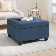 Load image into Gallery viewer, Isabella - Contemporary Ottoman With Storage
