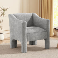 Load image into Gallery viewer, Barrel Accent Chair With Enclosed Arms
