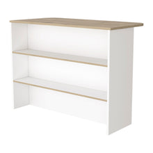 Load image into Gallery viewer, 47" Kitchen Island With Storage - White / Natural
