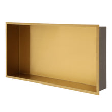 Load image into Gallery viewer, Stainless Steel Shower Niche With Seamless Design For Bathroom Storage
