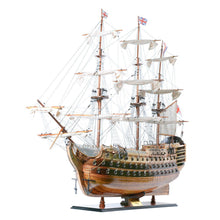 Load image into Gallery viewer, Hand Painted Model Boat (624629) - Light Brown
