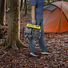 Load image into Gallery viewer, Portable Outdoor Generator Low Noise Gas Powered For Home Use - Yellow
