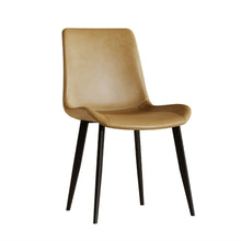 Load image into Gallery viewer, Dining Chairs With Carbon Steel Legs (Set of 4) - Brown
