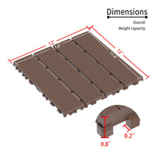 Load image into Gallery viewer, Interlocking Deck Tiles 44 Pack
