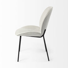 Load image into Gallery viewer, Upholstered Fabric Dining Side Chairs (Set of 2) - White
