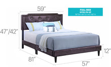 Load image into Gallery viewer, Button Tufted Bed Charming For Cozy Spaces
