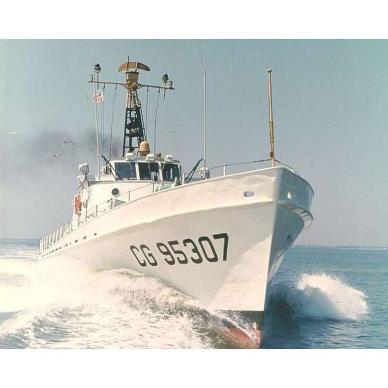 Hand Painted Model Boat (624570) - White