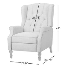 Load image into Gallery viewer, Tufted Arm Chair Recliner

