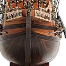Load image into Gallery viewer, Hand Painted Boat (401854) - Brown

