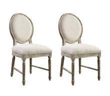 Load image into Gallery viewer, Upholstered Dining Chairs (Set of 2) - Brown
