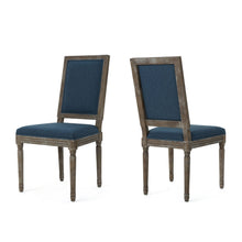 Load image into Gallery viewer, Traditional Style Dining Chair Set With Fabric Upholstery

