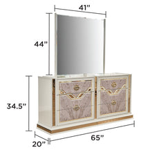 Load image into Gallery viewer, Omari - 6 Drawer Dresser - Beige
