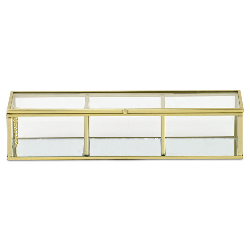 Hand Painted Decorative Box (718675) - Gold