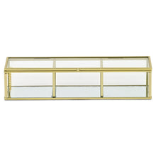 Load image into Gallery viewer, Hand Painted Decorative Box (718675) - Gold
