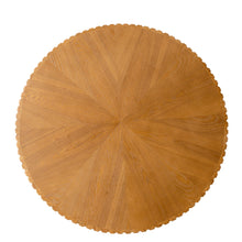 Load image into Gallery viewer, Round Retro Coffee With Solid Wood Legs
