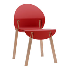 Load image into Gallery viewer, 4 Piece Set Of Single Chairs With A Design Combining Modern And Traditional Elements
