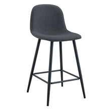 Load image into Gallery viewer, Modern Bar Chair Rounded Backrest (Set of 2)
