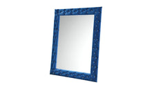 Load image into Gallery viewer, 74" Square Wood Framed Mounted Accent Mirror - Blue

