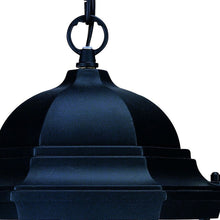 Load image into Gallery viewer, Lantern Beveled Metal Dimmable Chandelier With Clear Shades - Black
