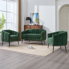 Load image into Gallery viewer, 3 Piece Living Room Furniture Set Sofa &amp; Armchairs
