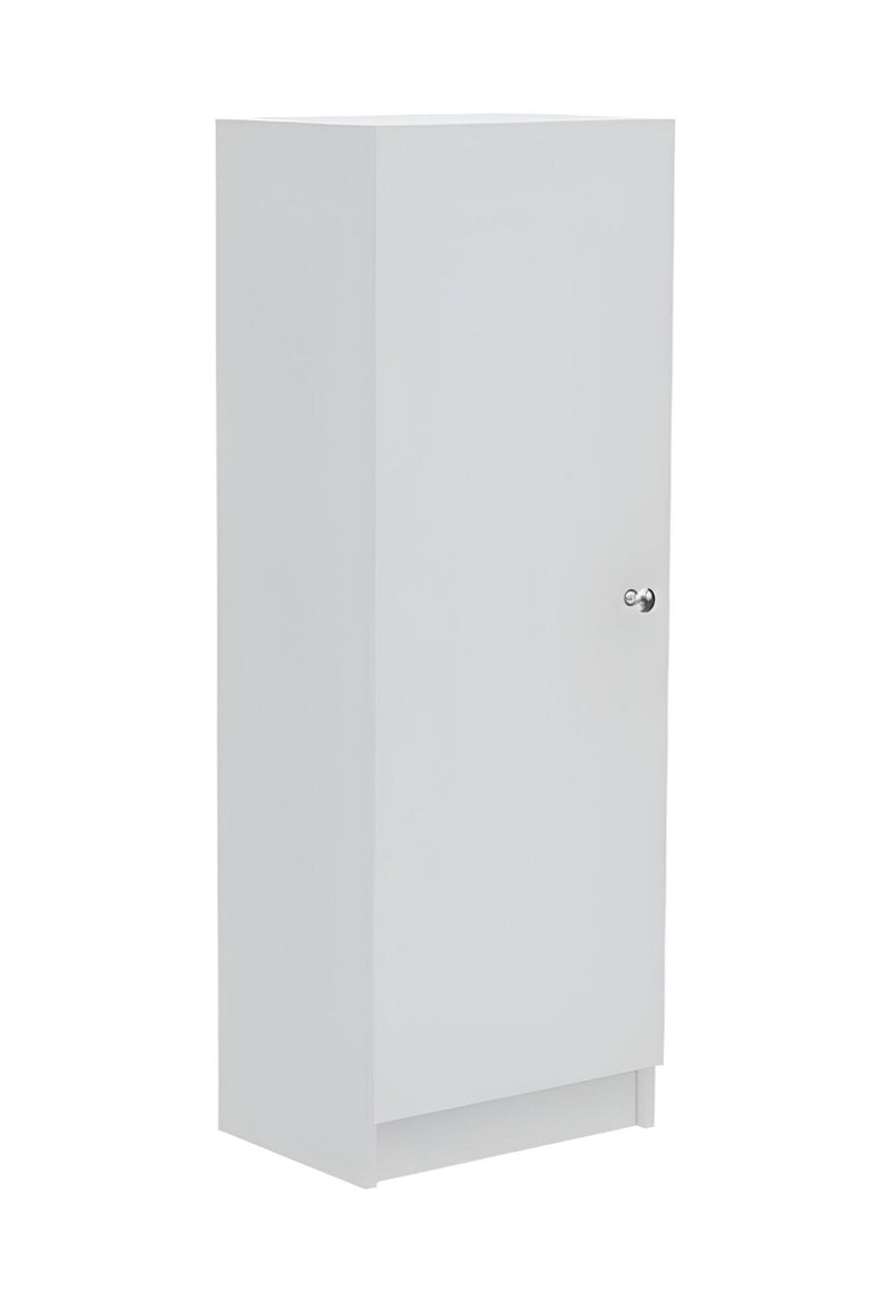 47" Wood Pantry Or Storage Closet - White
