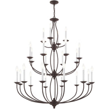 Load image into Gallery viewer, 50" Multi Light Dimmable Chandelier With Shades - Bronze
