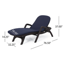 Load image into Gallery viewer, Mikael - Chaise Lounge With Cushion
