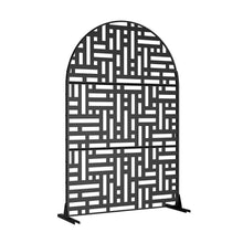 Load image into Gallery viewer, Three Panel Screen Room Divider (720138) - Black

