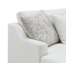 Load image into Gallery viewer, Valiant - Chenille Sectional Sofa With 4 Pillows - Ivory

