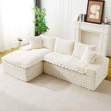 Load image into Gallery viewer, Modular Sofa, Convertible Twin Seat With Chaise Lounge
