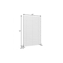 Load image into Gallery viewer, Six Panel Screen Room Divider (720093) - White
