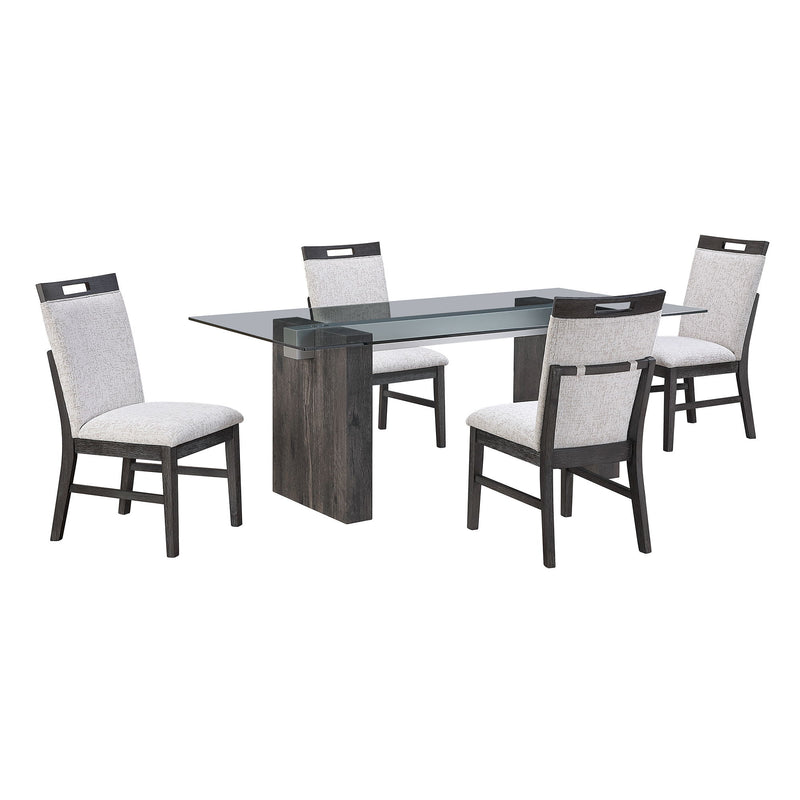 Silas - 2 Piece Dining Chair Set - Light Gray
