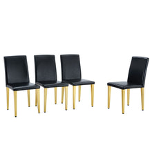 Load image into Gallery viewer, Elegant Upholstered Chairs With Metal Legs
